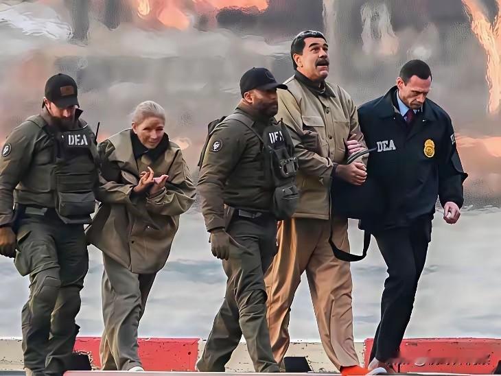 用外国军队保卫自己，马杜罗才是维内瑞拉的境外敌对势力。
自马杜罗上台，委内瑞拉的