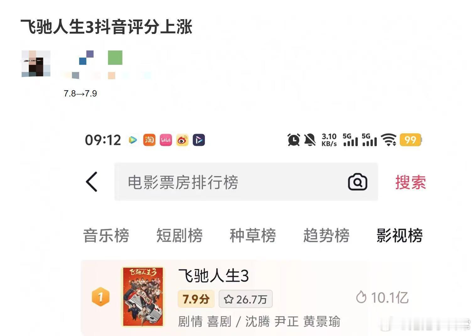 飞驰人生3豆瓣评分降至7.4评分高低不重要，观众爱看不就完了，飞驰3承包我春节所