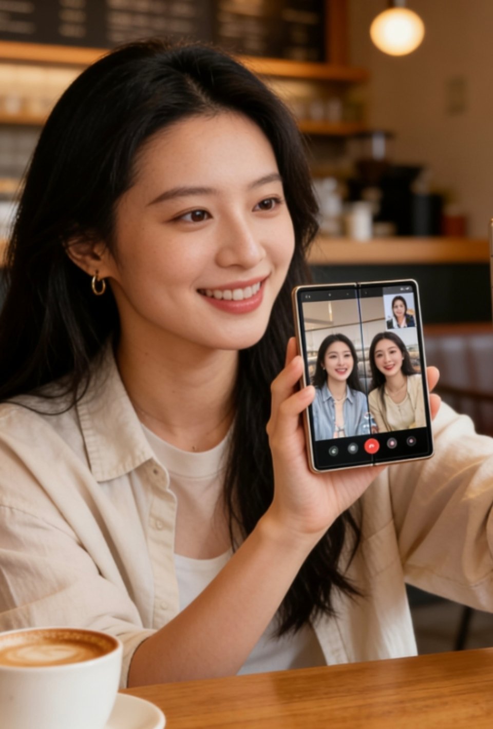 AI在保护AI我AI出来的折叠屏手机怎么样？以后出样机直接AI作图就行了，还有模