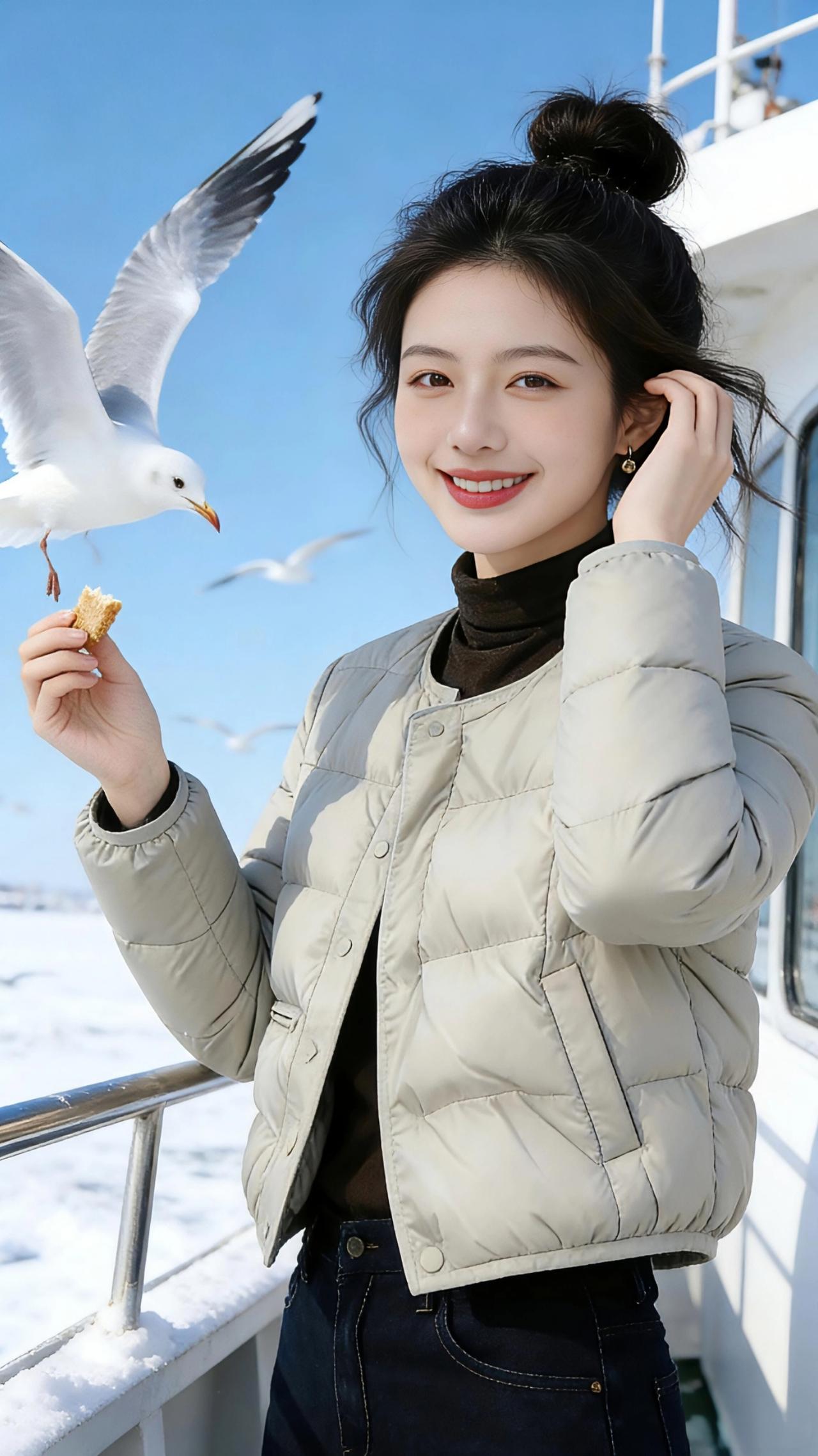 视频同款短款棉服高级感穿搭 小个子穿搭 休闲穿搭 冬季穿搭