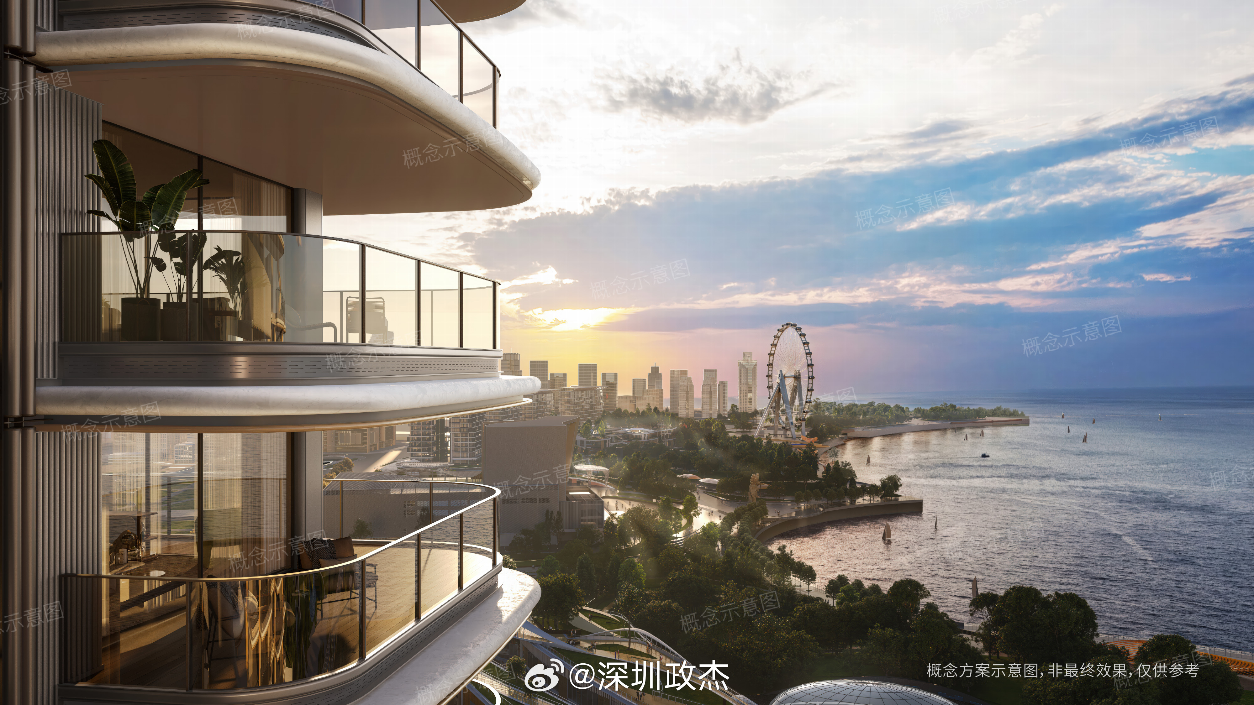 深圳观潮，应该是宝中最好的新房住宅了。现在已经超过200多批客户冻资100万登记