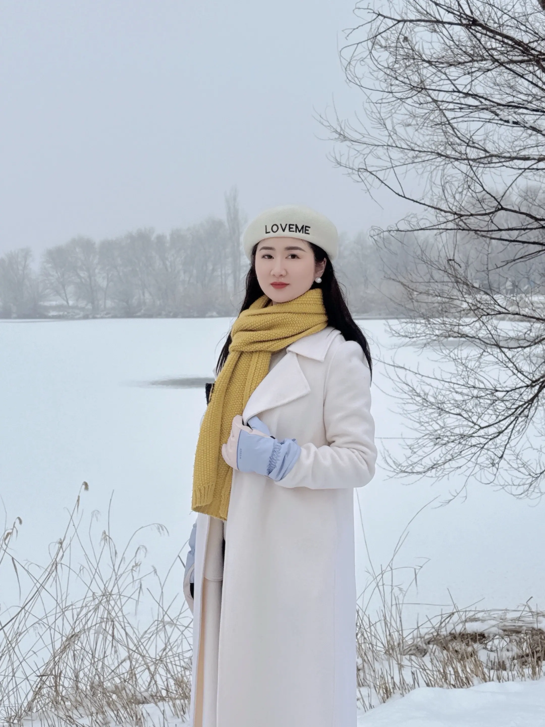 🦢🦢  冬天的天鹅湖真的好美🧊  即使碰到阴雨天也还是格外浪漫❄️❄️