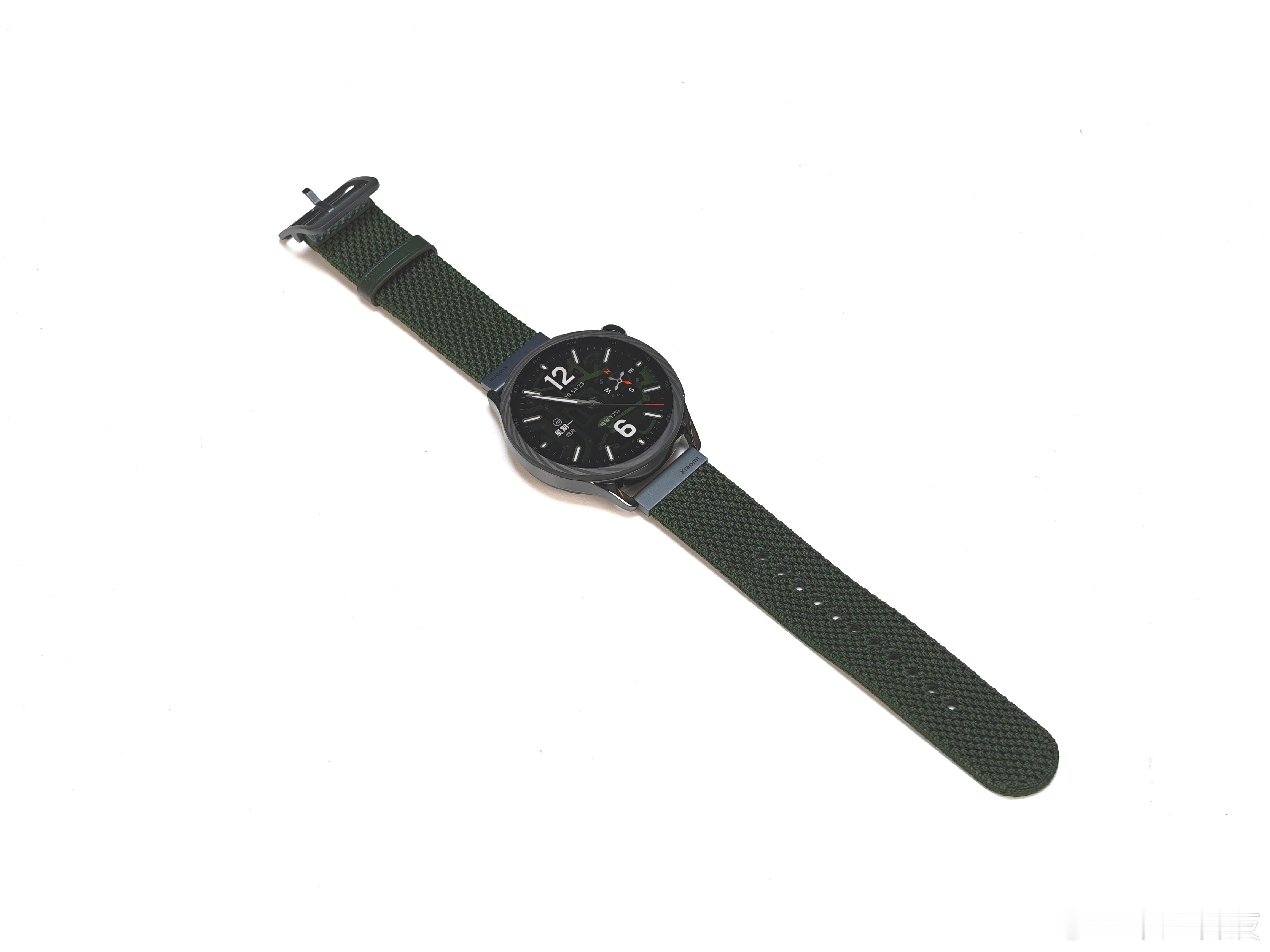 夏日将至，给我的Xiaomi Watch S5换了个新表带！😏蚕丝编织表带，采