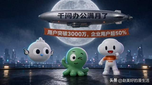 一个月干到3000万用户，千问办公凭什么拿下长安汽车、老乡鸡？