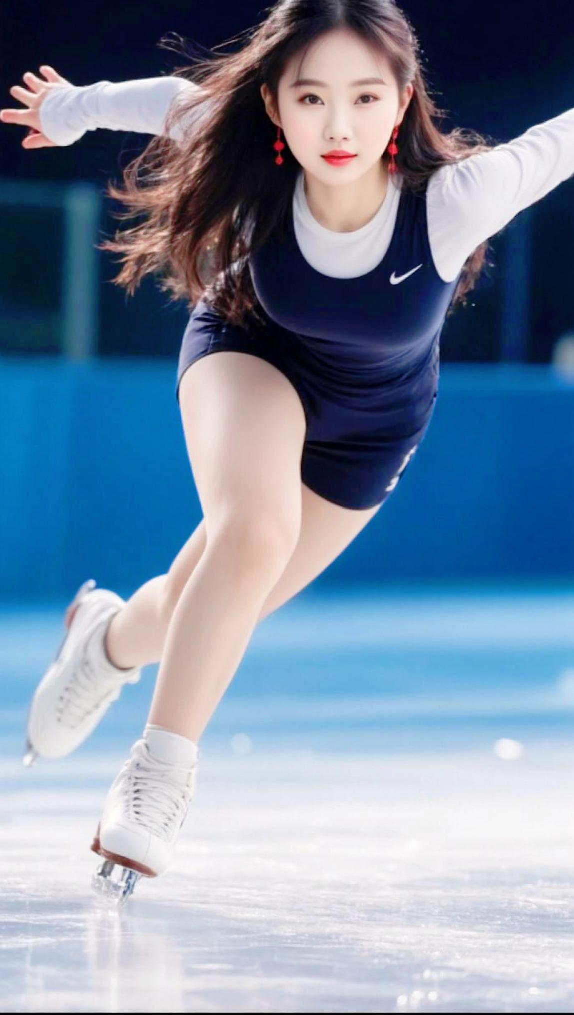 AI速滑动感照  抖出新姿势 首页内容更精彩 谁还不是小腰精