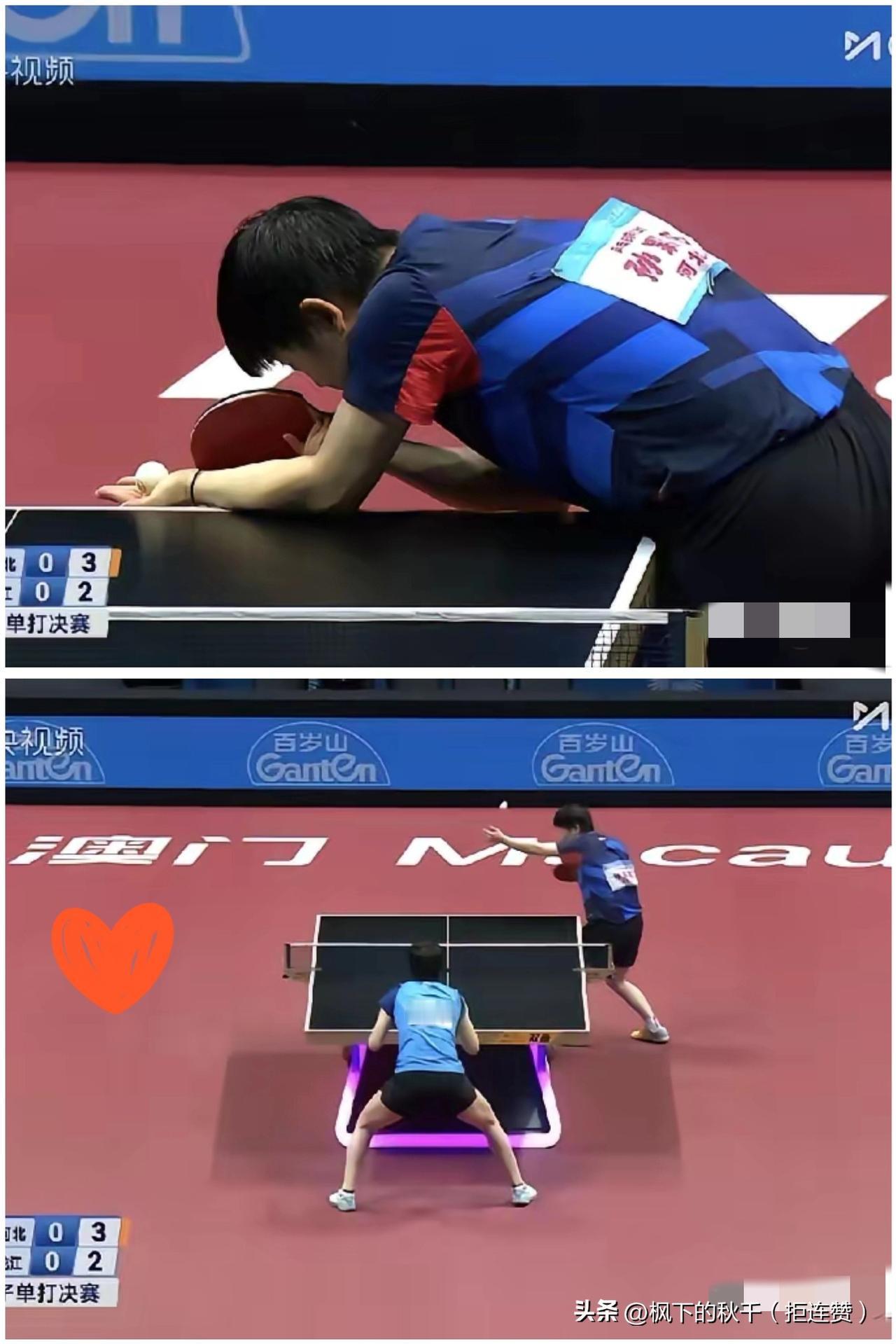 看莎莎2:4输了全运会女单决赛，心里真不是滋味！第四局虽快输了，可第五局那股不服