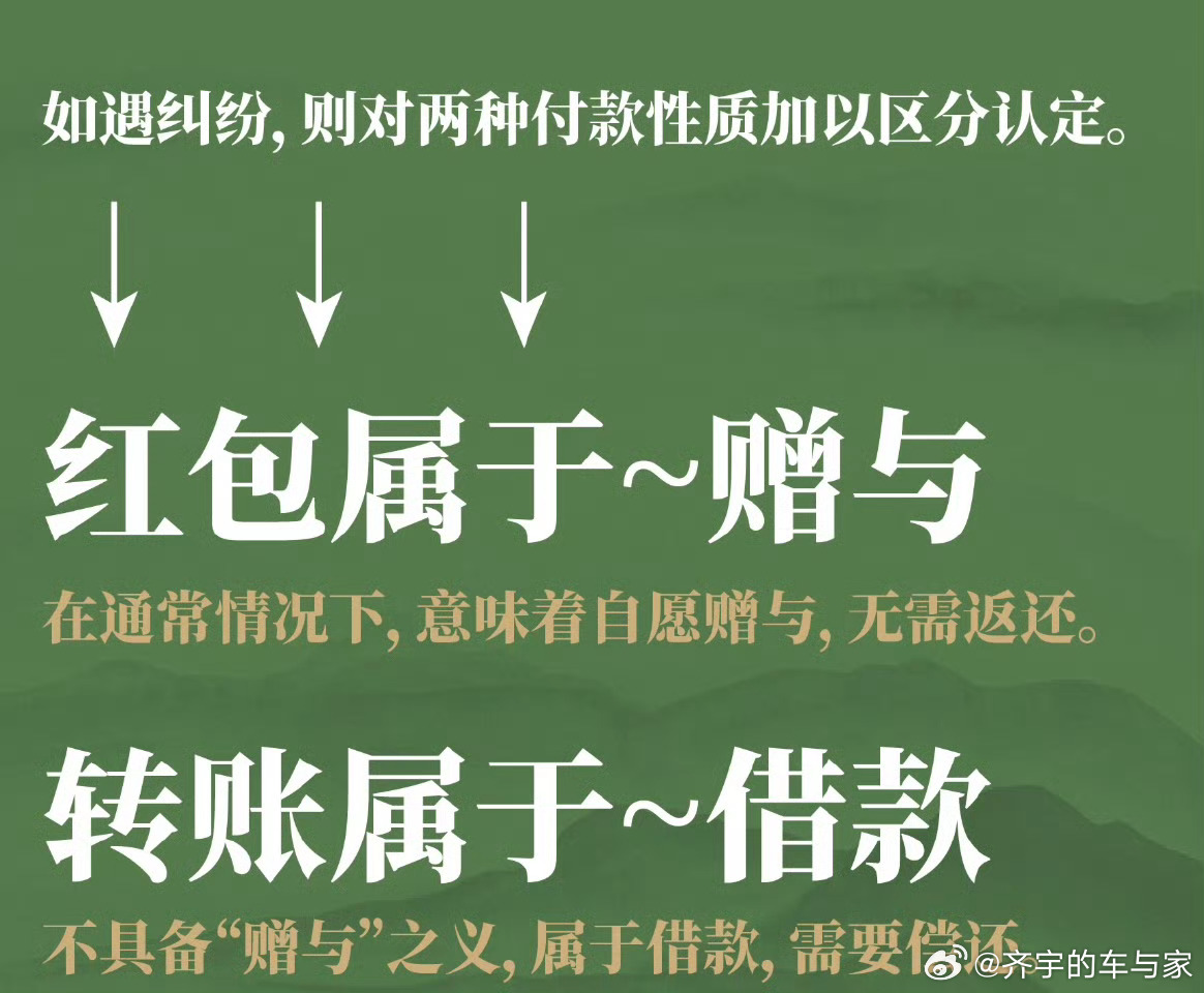 微信转账和发红包的区别红包属于自愿赠予转账属于经济往来所以，想留一手的转账，没保