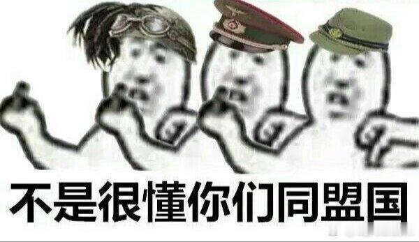 基友一大早：俩轴心国一起回去陪意呆利了先中途岛，后诺曼底我：三巨头都凑不齐，你说