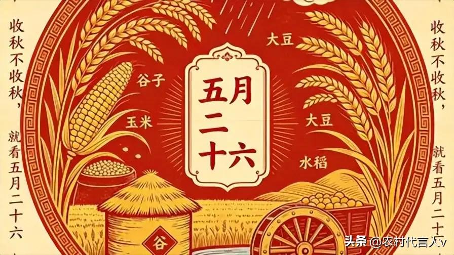 不是迷信！明日五月二十六，记得：1不洗，2不做，3多吃，讨吉利
 
农历五月二十