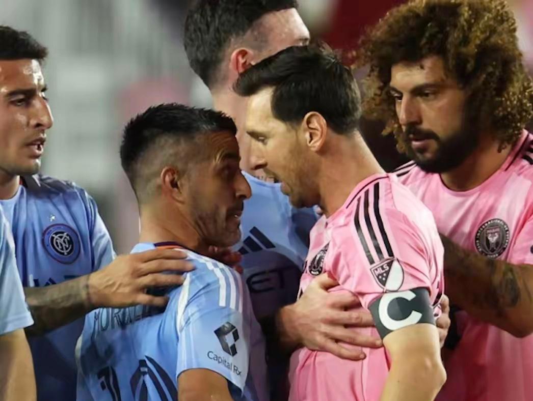 你敢信？阿根廷球员居然在球场上大骂梅西是跟屁虫。

在一场迈阿密国际对阵纽约城的