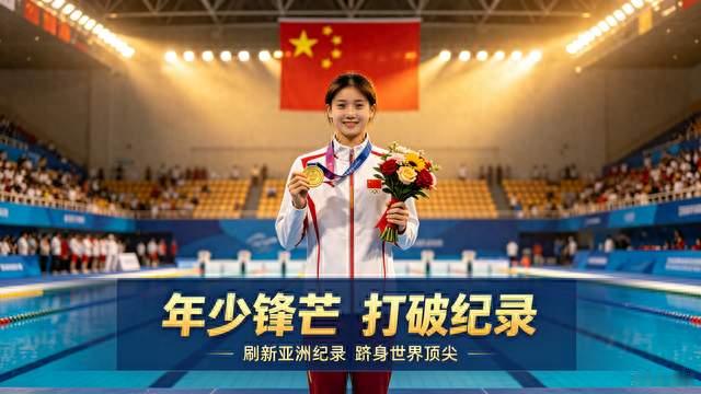 十三岁破浪逐光！于子迪加冕亚运史上最年轻MVP
