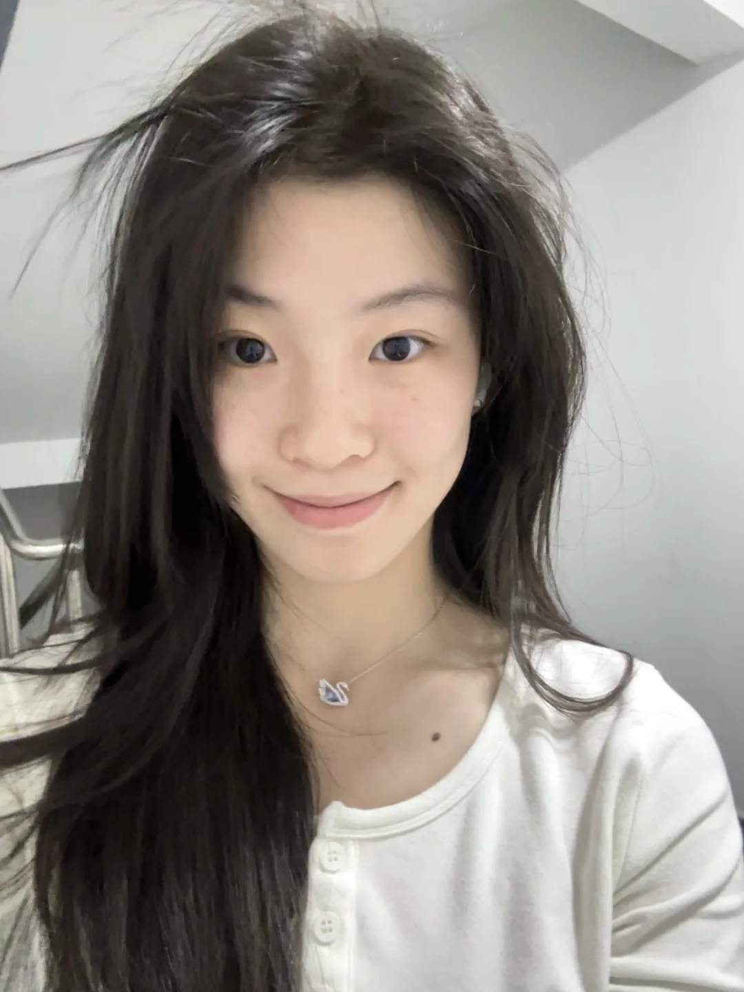 刘海稍息了