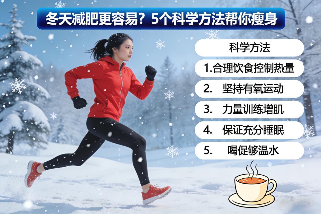 冬天减肥更容易？5 个科学方法帮你瘦身
冬天，一场悄然而至的瘦身逆袭战

在大众