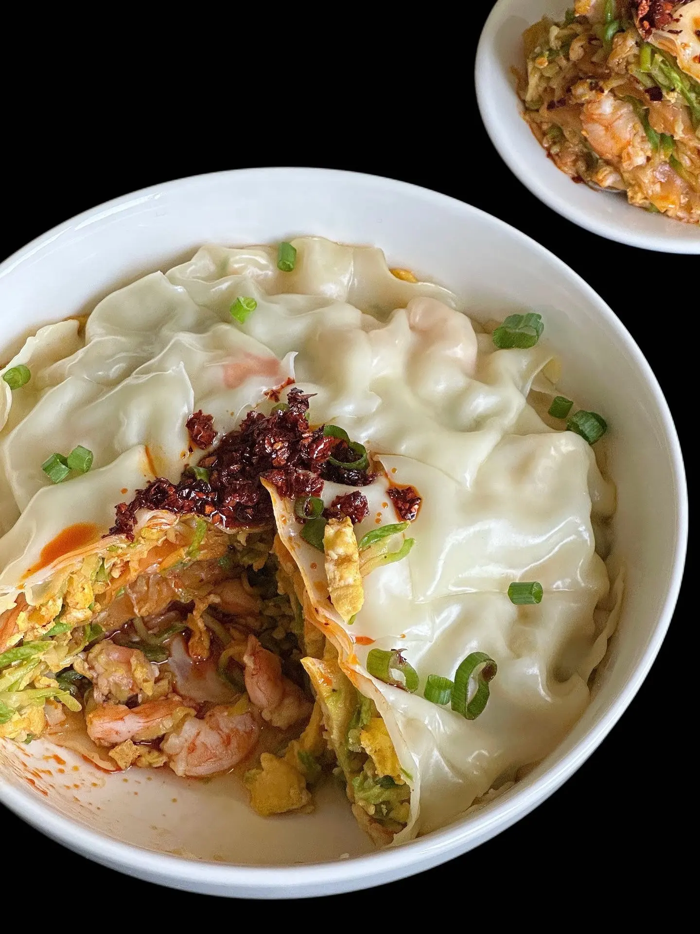 巨鲜美！西葫芦鲜虾中式饺子千层面。哈哈哈刷到一个饺子的邪修做法 据说在...