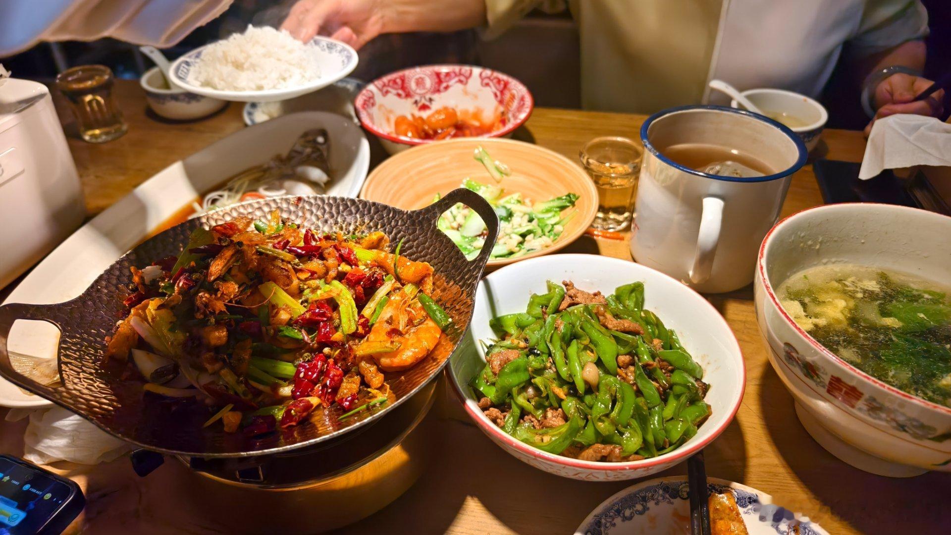 来十堰吃饭性价比太高了美食 87四菜一汤😂