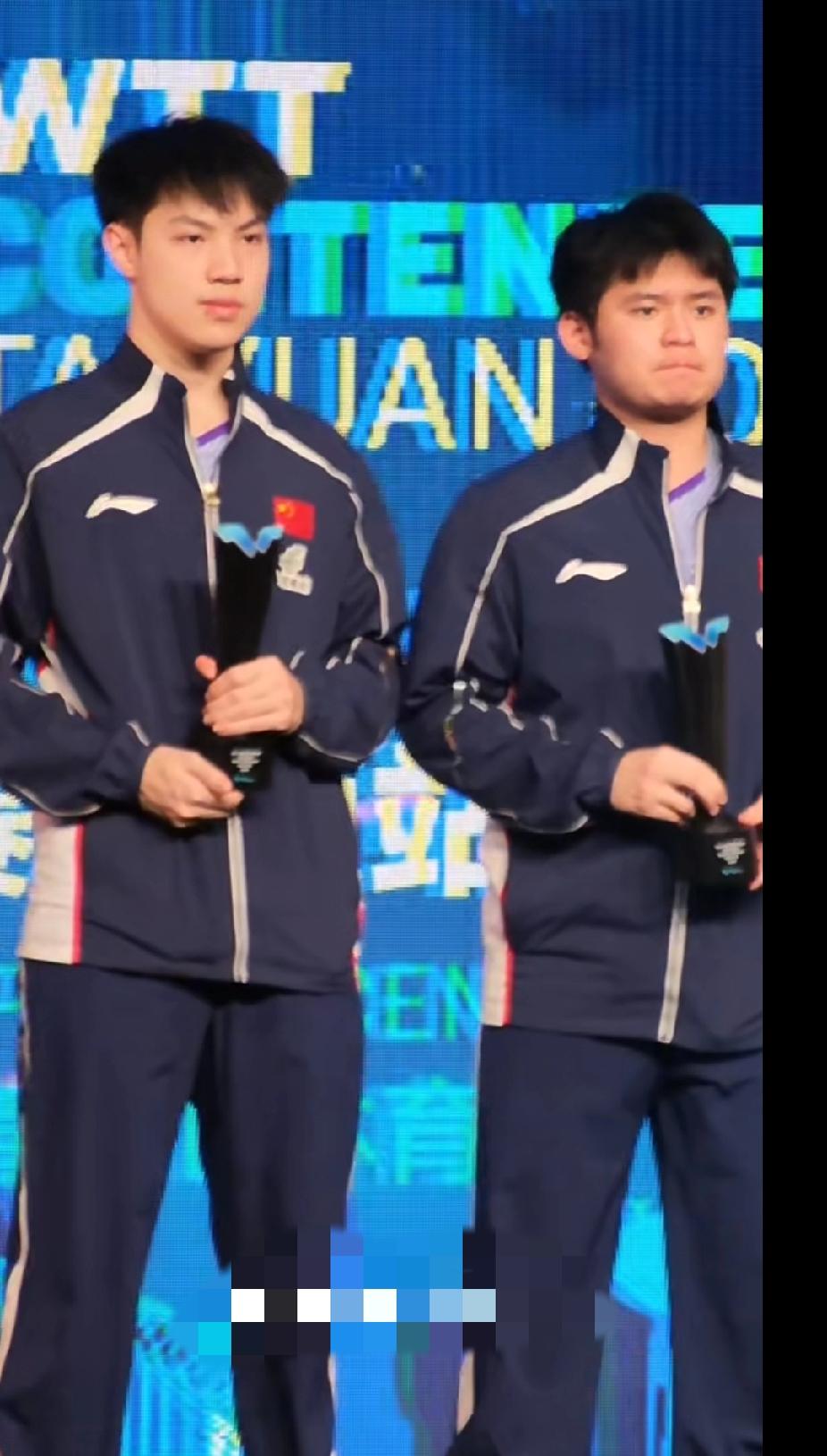 太原站男双摘银，为诗栋&友政点赞！
 
刷到太原站男双决赛，真的被林诗栋和黄友政