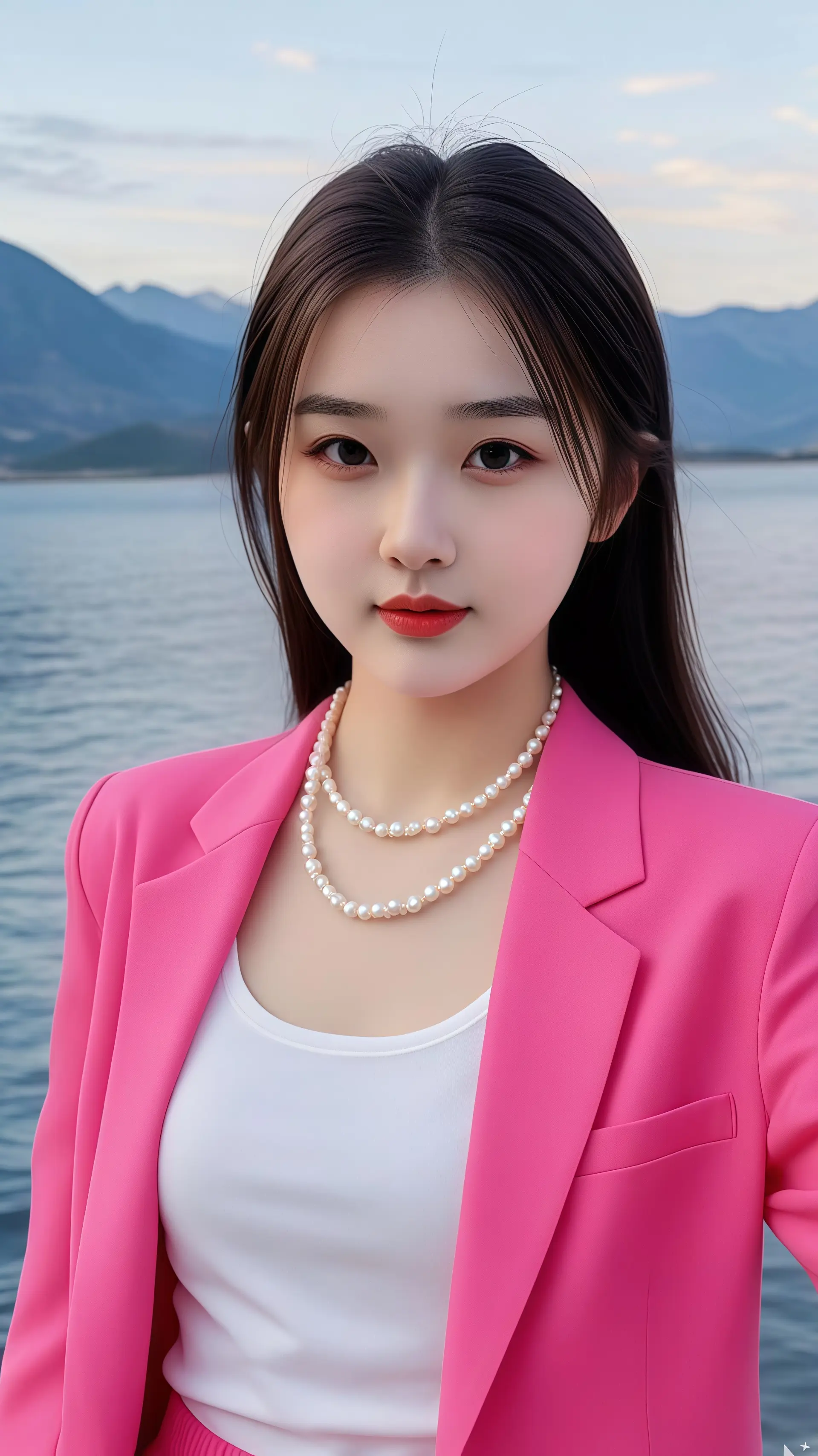 好身材好气质 海边拍照 高颜值美女 甜美穿搭 夏日穿搭
