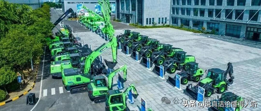 徐州徐工绿色涂装也大气漂亮