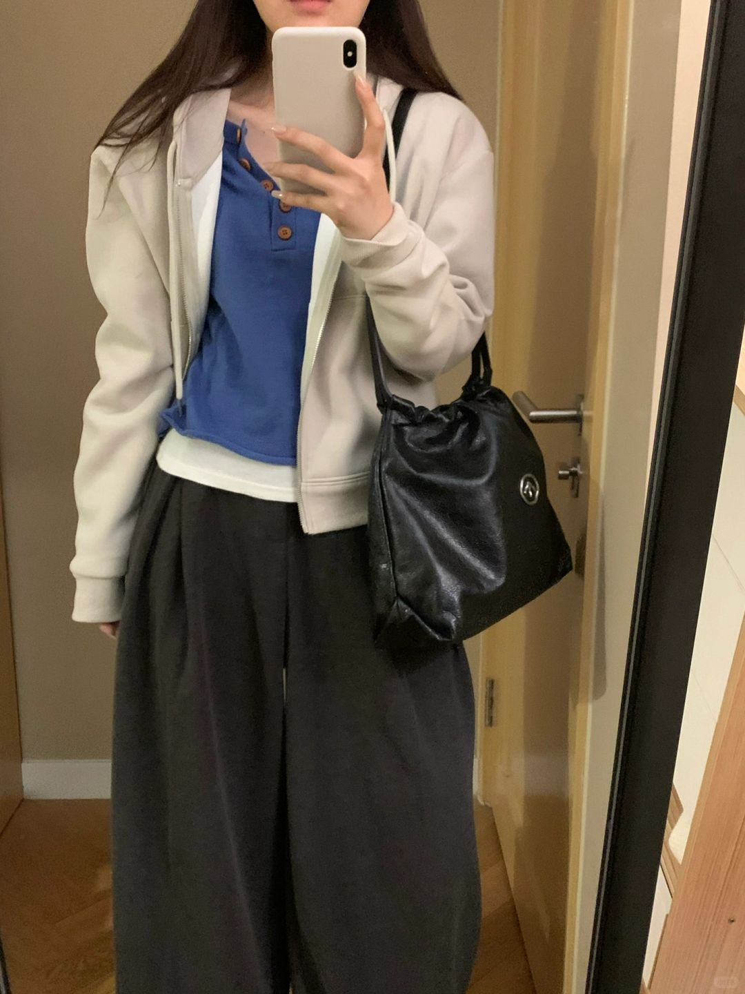 喜欢我的新包包