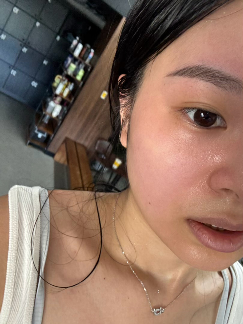 挥汗如雨了！一会化妆拍照