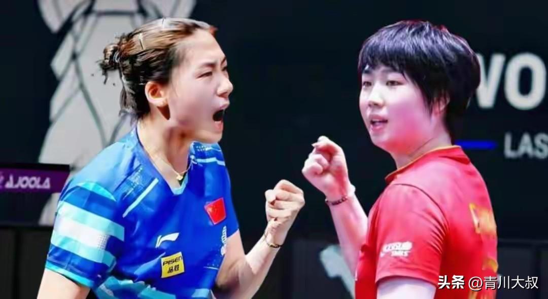 主持人透露，国乒以前为什么重点培养蒯曼？
因为看中的是蒯曼的双打能力！

目前男