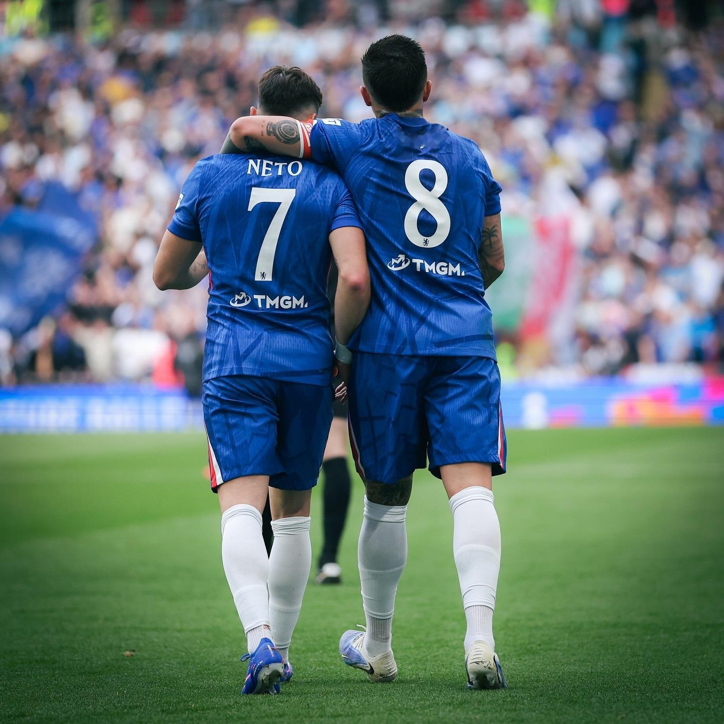 恩佐更新ins：另一场决赛，蓝军。很快在温布利见💙 阿根廷球迷俱乐部切尔西1比