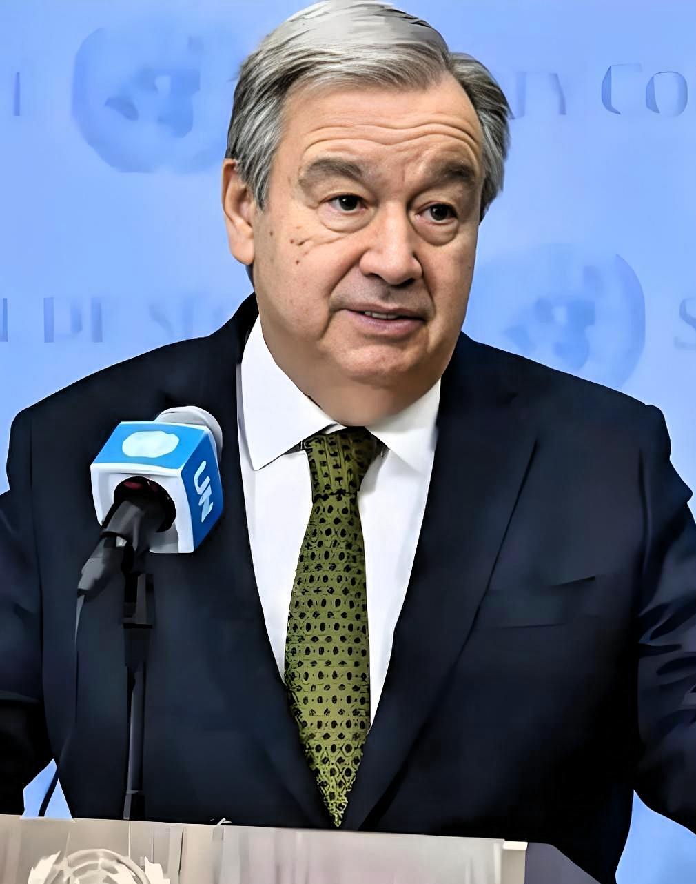 联合国秘书长古特雷斯近日发出“红牌警告”二战真正的起点不是1939年德国入侵波兰