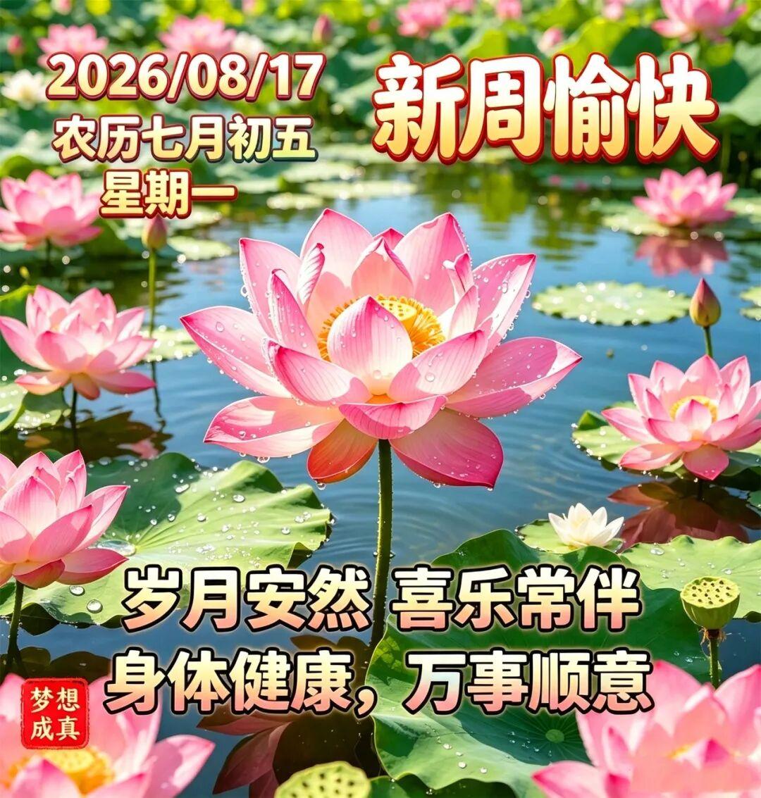 🌻❤️💐三伏天里浮热浪，每天高温都不降，秋风吹过热度强，感觉仍在夏中央，今年