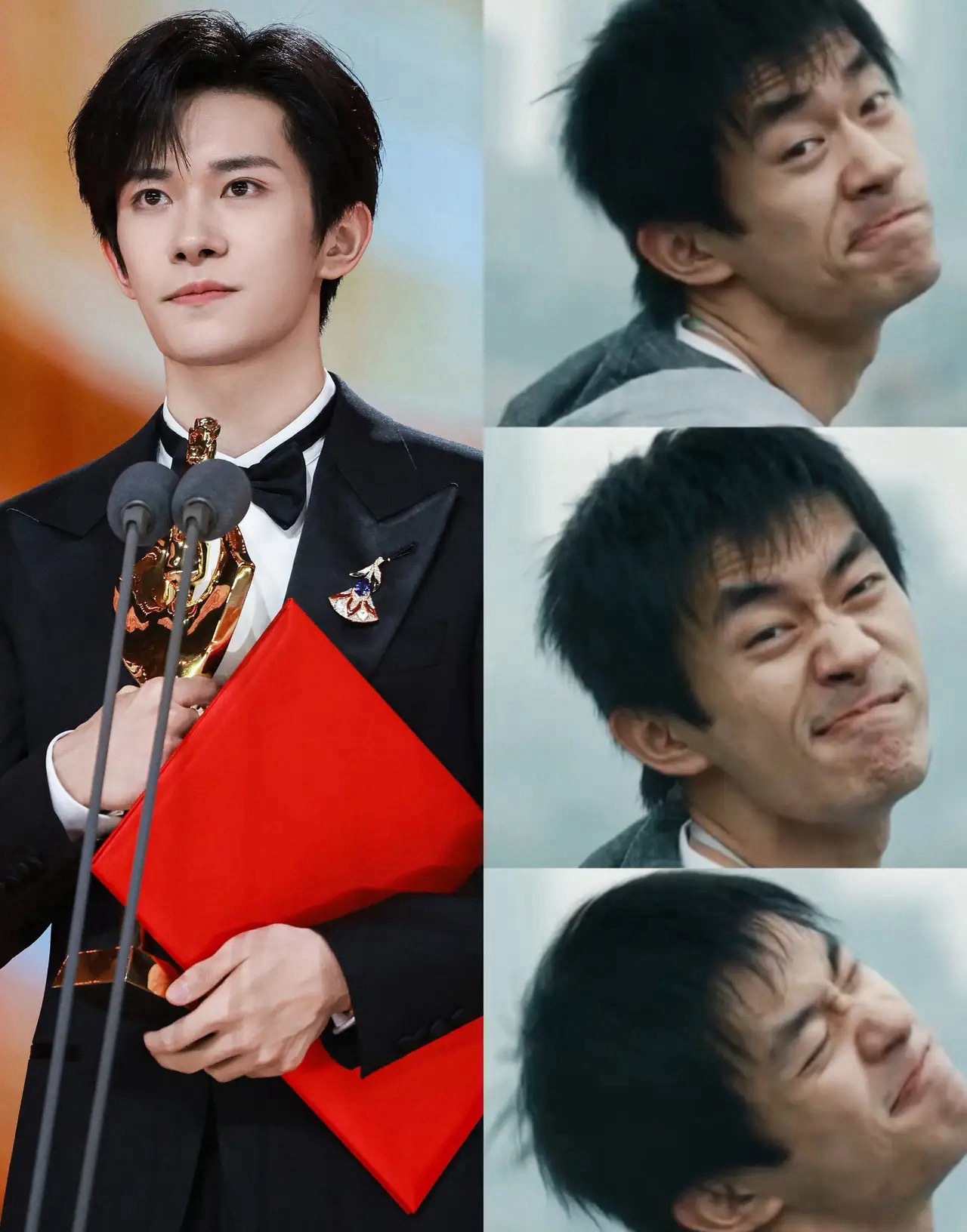 易烊千玺百花奖最佳男主年轻演员里里演什么爆什么的人真的很少了，敢突破自己的人更是