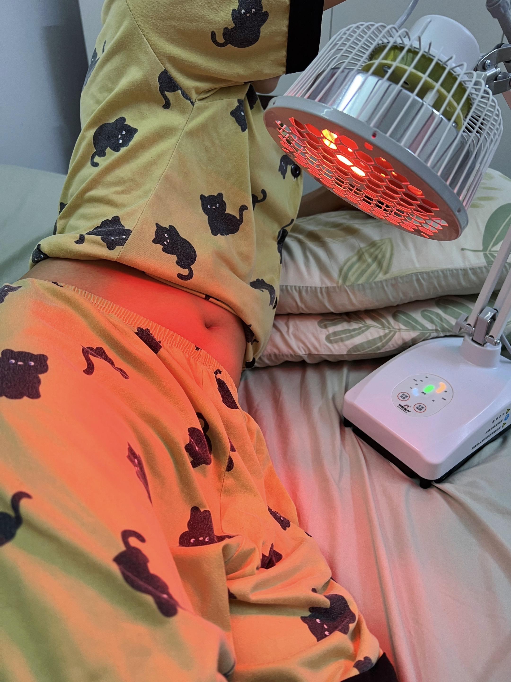 回复  烤肚子烤腰真的舒服啊，以前宫寒痛经花那么多钱，做理疗都没用，这...