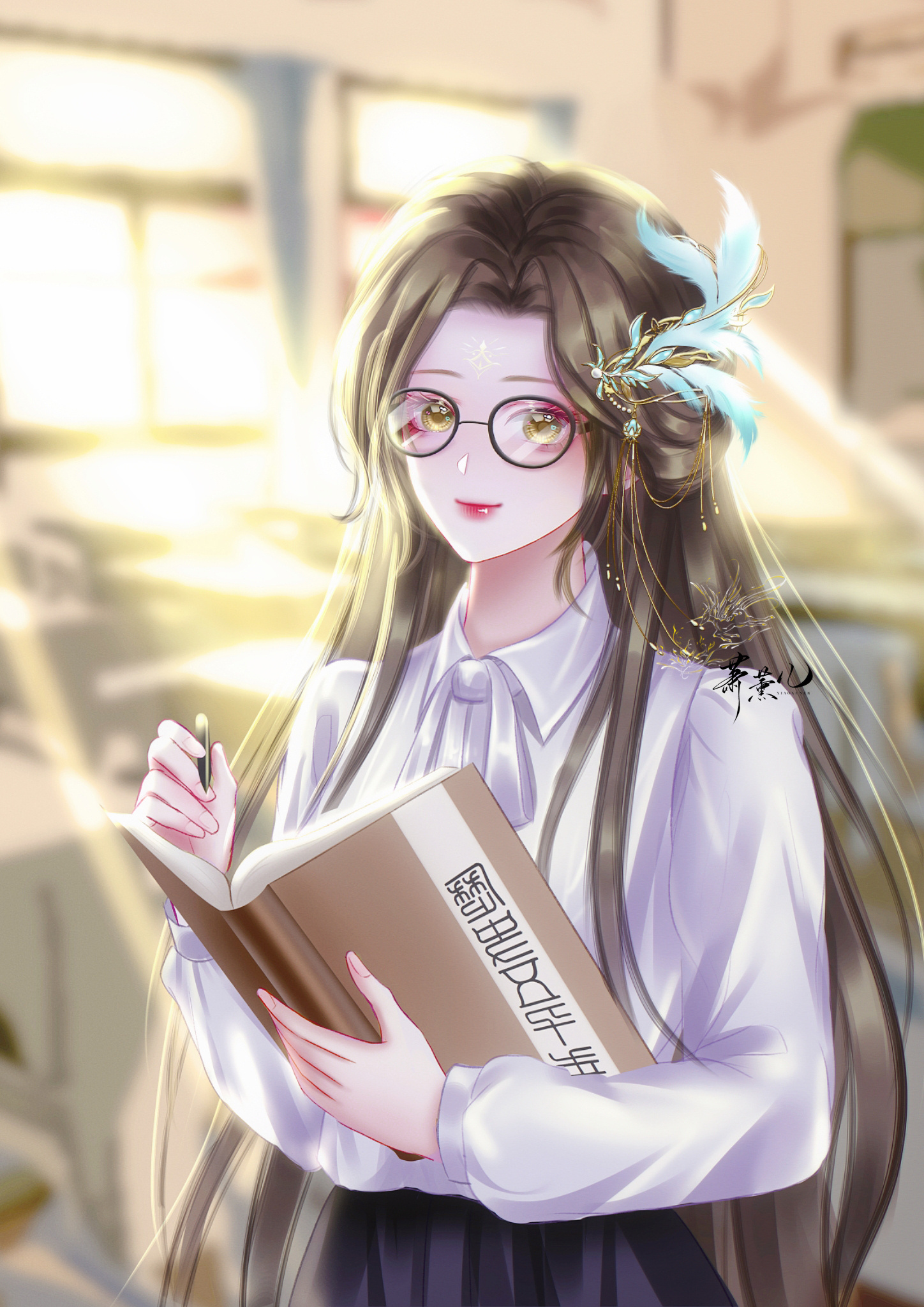 #斗破苍穹女主萧薰儿# #漫视界企划# 师泽如光，虽微致远祝所有老师，教师节快乐