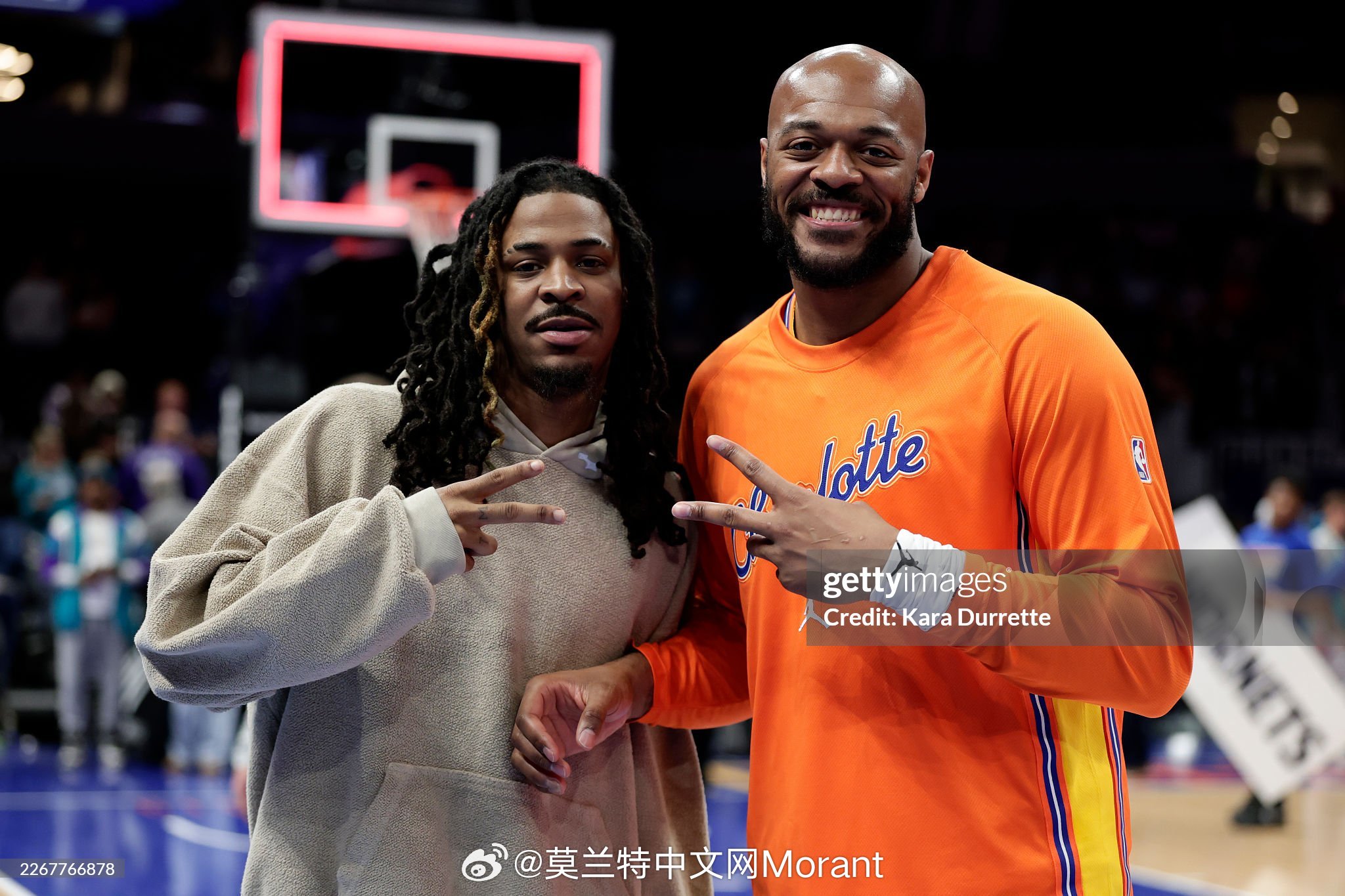 兄弟情谊！Ja Morant & xavier tillman莫兰特nba孟菲斯