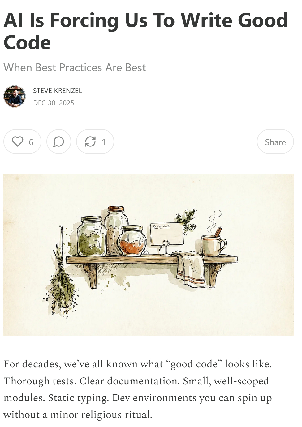 AI 正在迫使我们编写优质代码bits.logic.inc/p/ai-is-fo