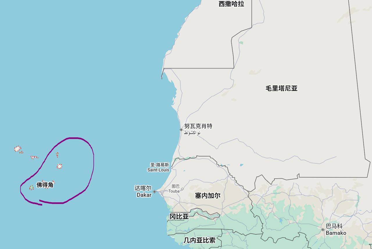 16强比赛2:3负于阿根廷的佛得角，在地图上得使劲瞪大眼睛找。它人口也就55万，