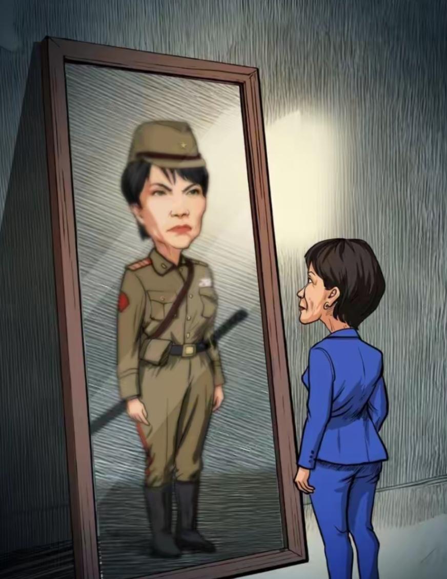 高市早苗屡次挑衅中国，真的是司马昭之心，路人皆知。2025年11月7日，她在国会