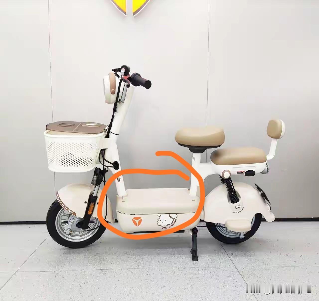 这是雅迪的新国标电动车，
虽然可以带人，
但是感到还是缺少了点什么，
需要充电吗