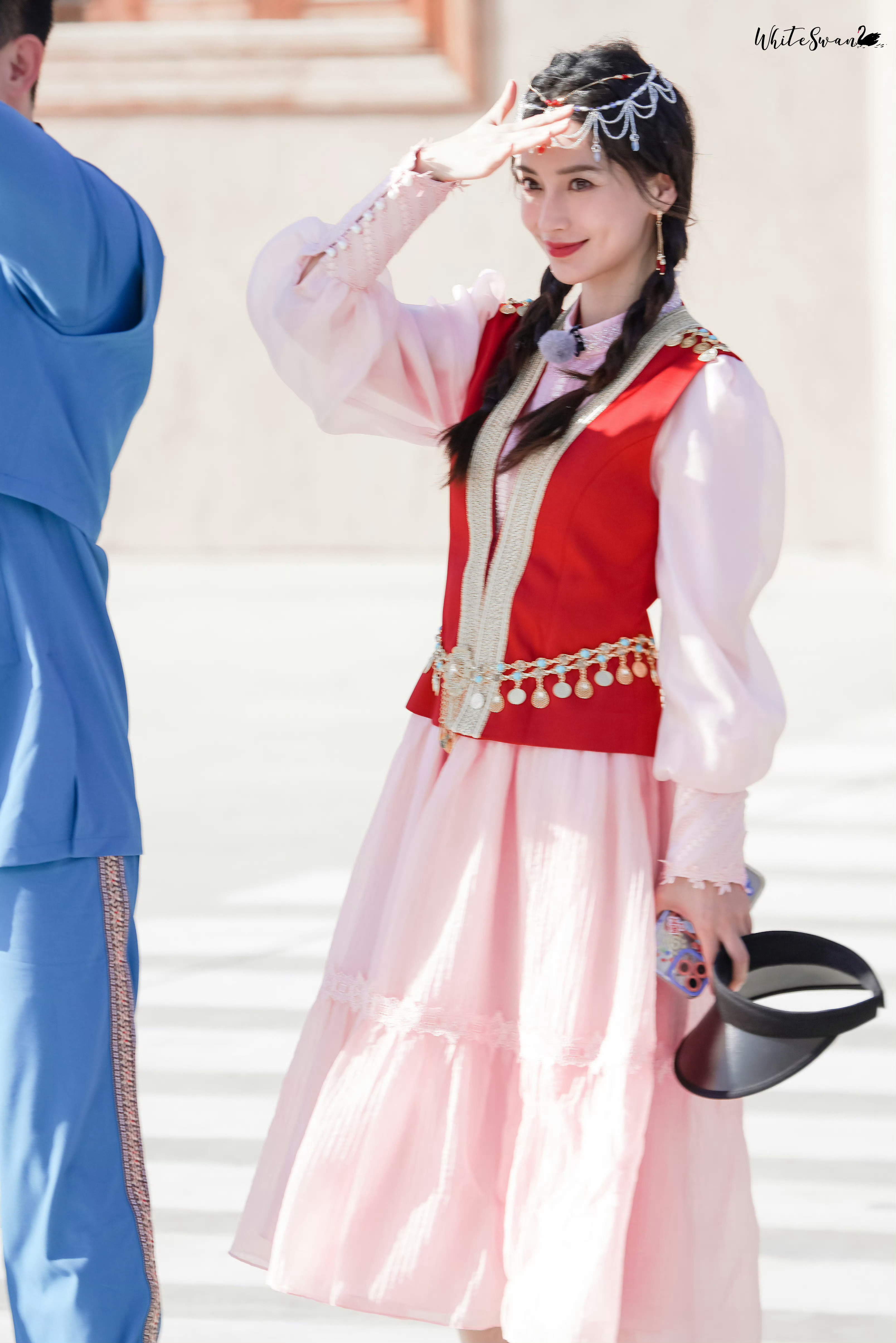 angelababy 杨颖 大漠里，遇见了美丽的西域公主👸