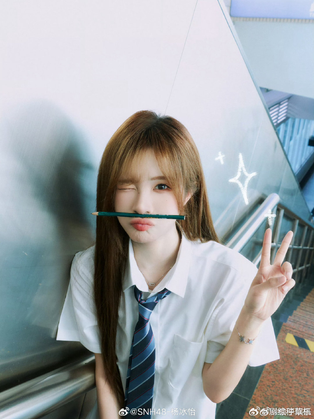 杨冰怡总选连续两年第一杨冰怡第1 杨冰怡总选连续两年第一 SNH48总选