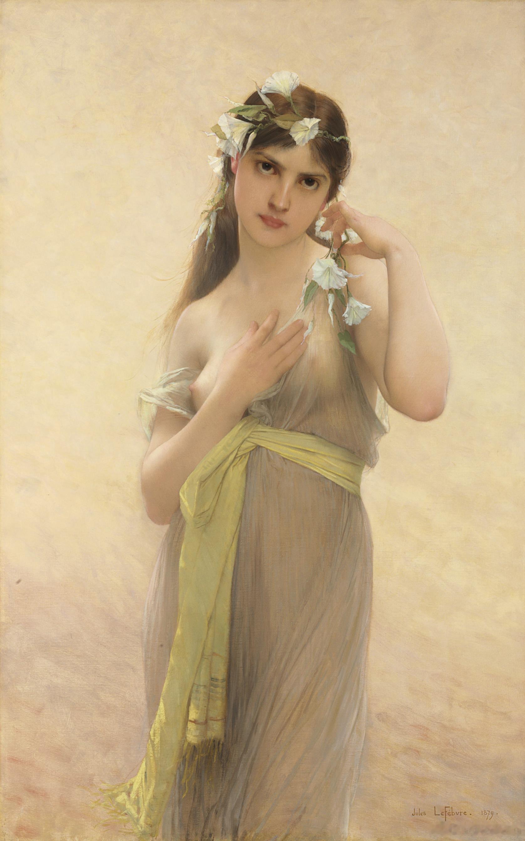 西洋历史文化鱼缸 法国画家儒勒·勒费弗尔 (Jules Joseph Lefeb