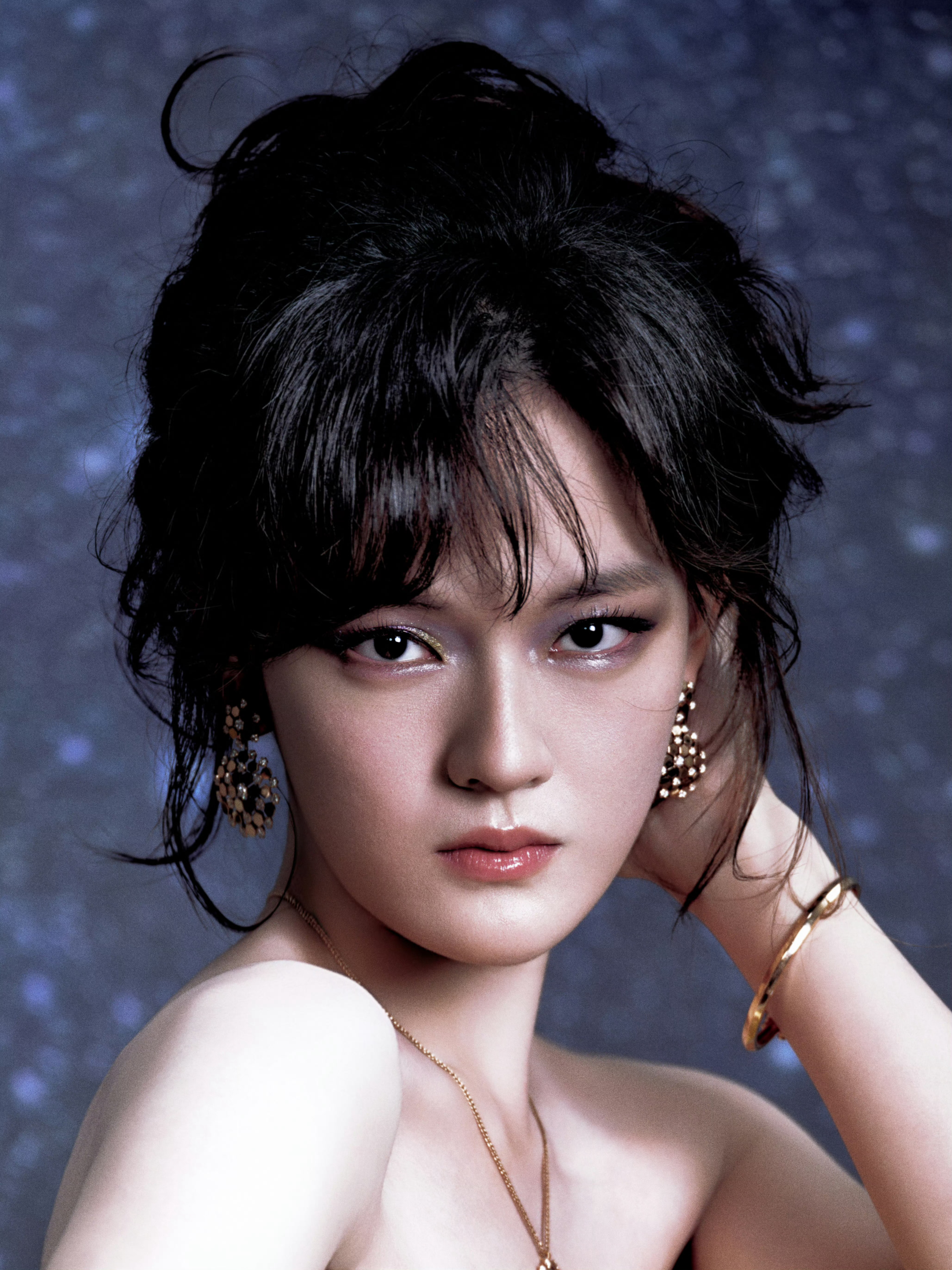 工作室还真是把妆容拍的很难看🙊 ​​​