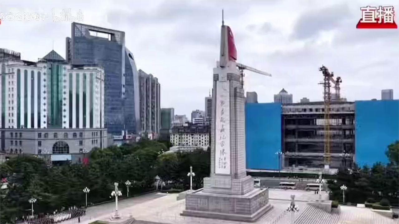 2026年10月1日，南昌八一广场国庆升旗仪式。！