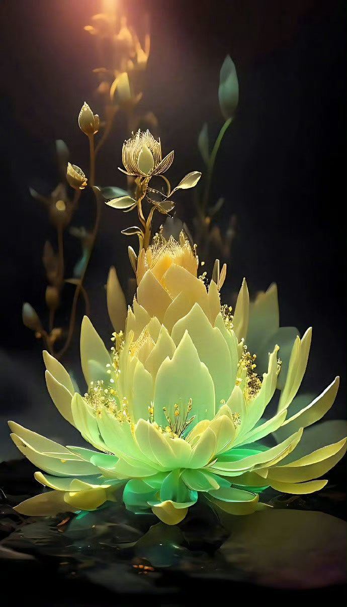 金莲花又叫“招财花”，评论留下“时来运转”，所求皆如愿🙏 