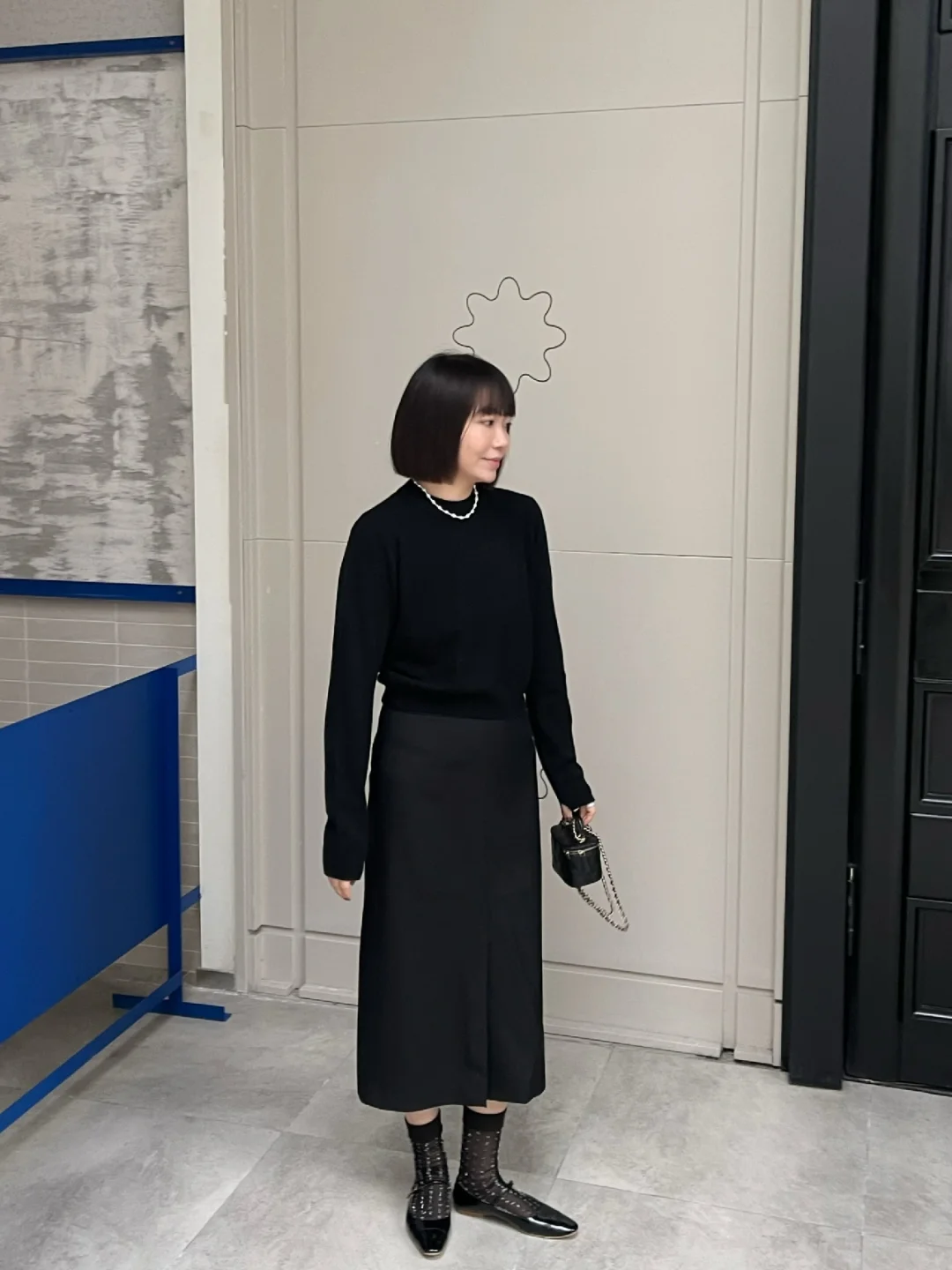 Cathy式的全黑搭配