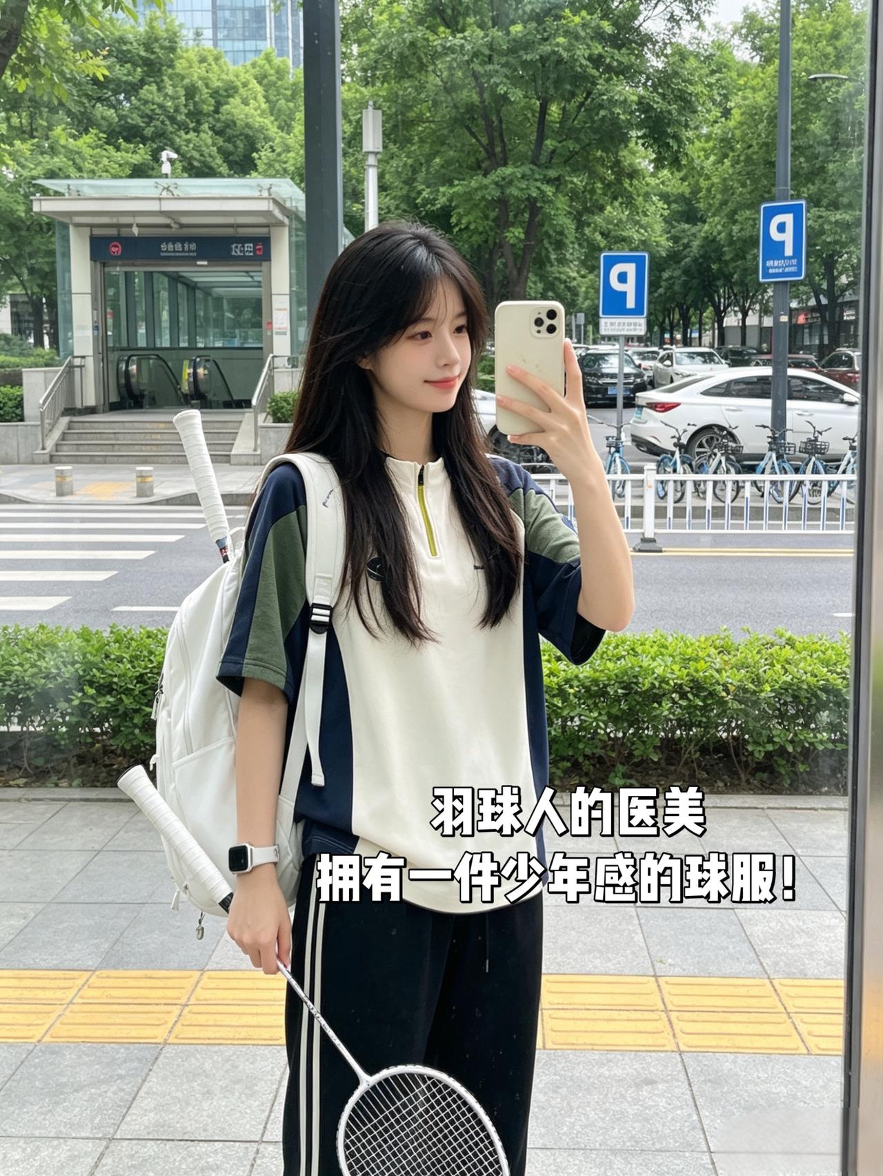 羽球人的医美
拥有一件少年感的球服！