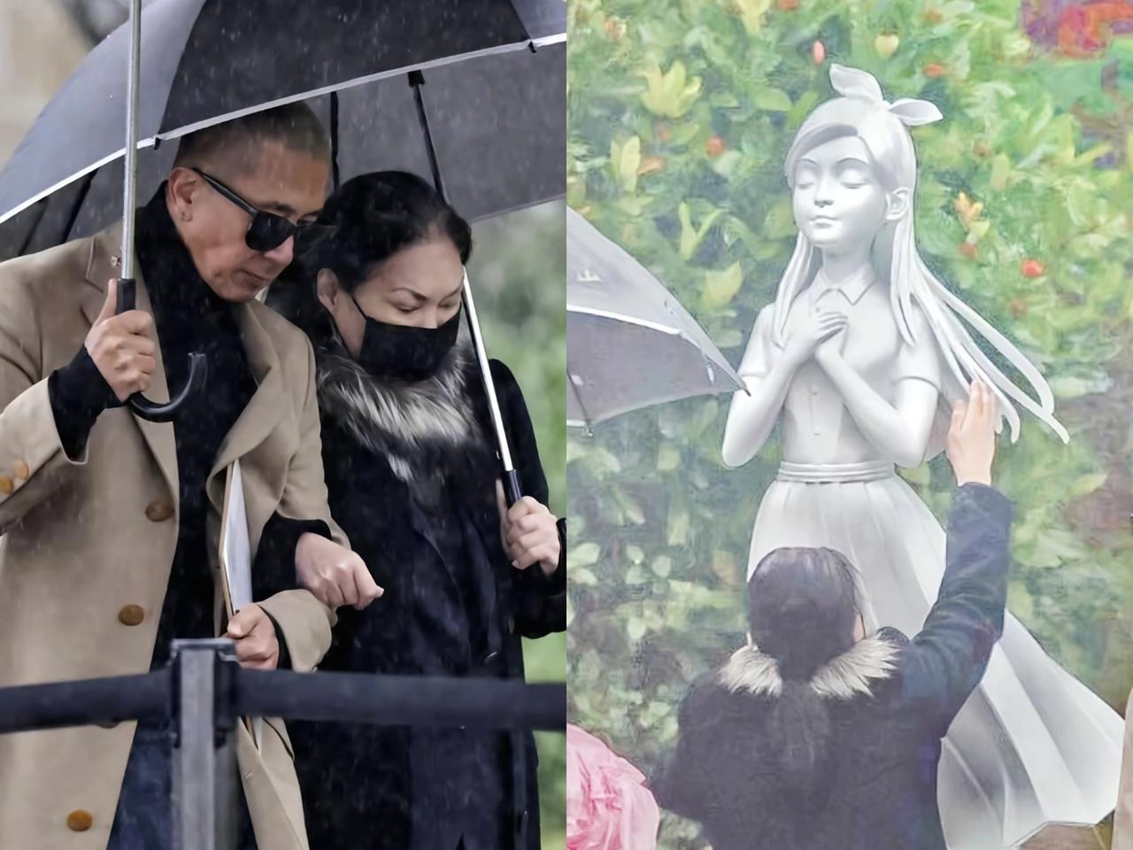 我最不能理解的人就是S妈了，
大S一周年忌日上，
她挽着具俊晔的手臂就算了，可她