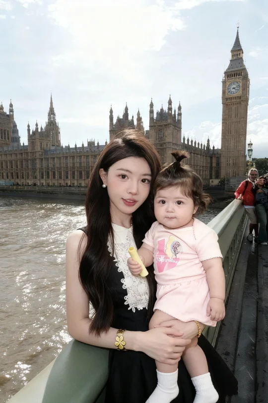 我说了我在美国有个女儿，你们不信