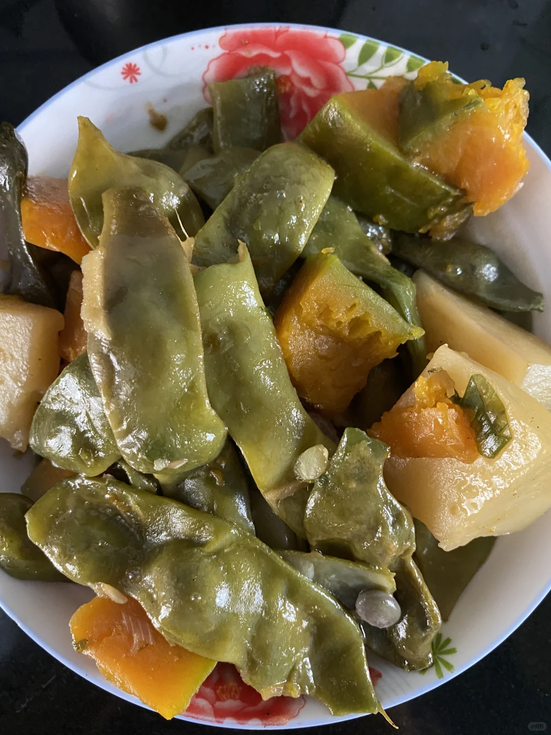 豆角炖窝瓜土豆🥔