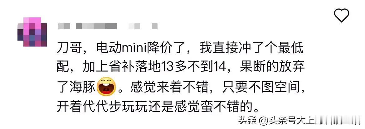 看看MINI纯电抢走了谁的客户。不是我不明白，是这世界变化快。 ​#极氪MIX宝