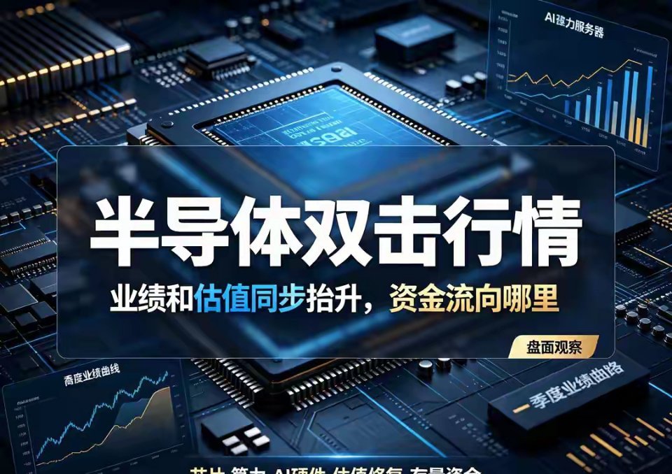 市场风格切换！半导体迎来戴维斯双击，资金扎堆AI硬件8月17日A股市场出现明显的