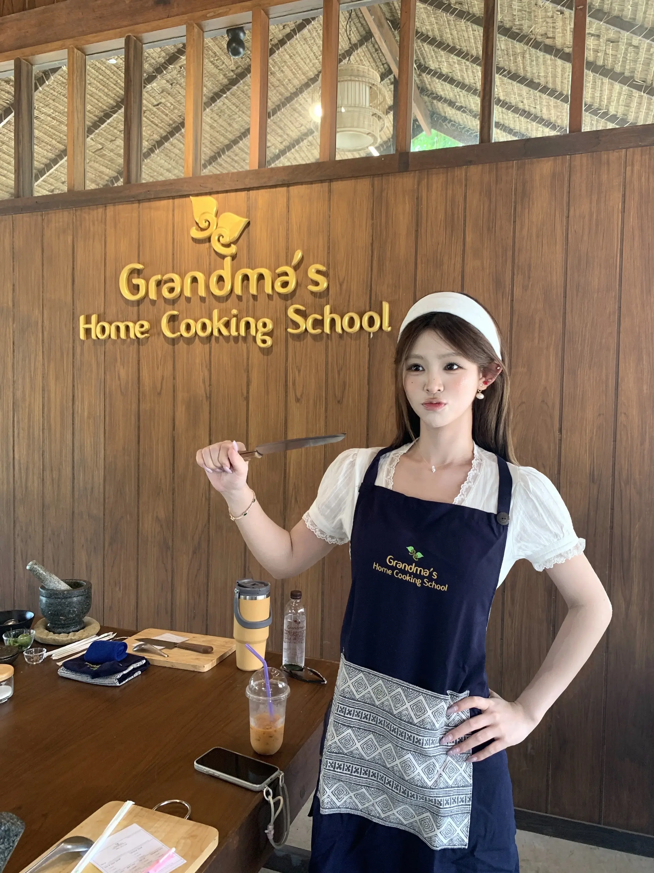 奶奶来做饭了